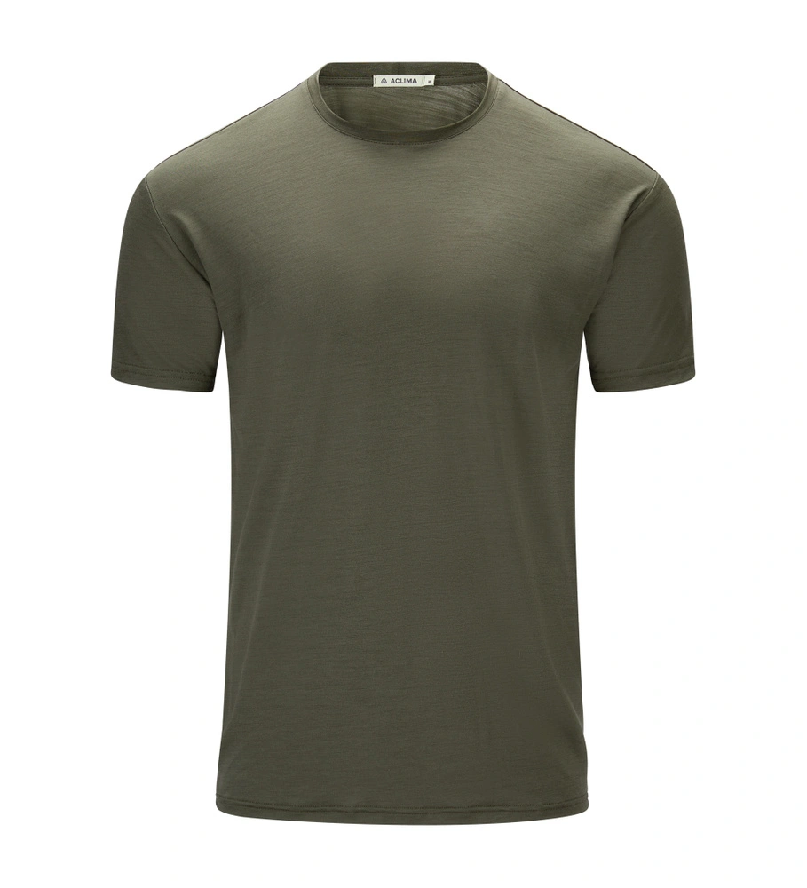 Aclima LightWool 140g Classic Tee M Tarmac S billede