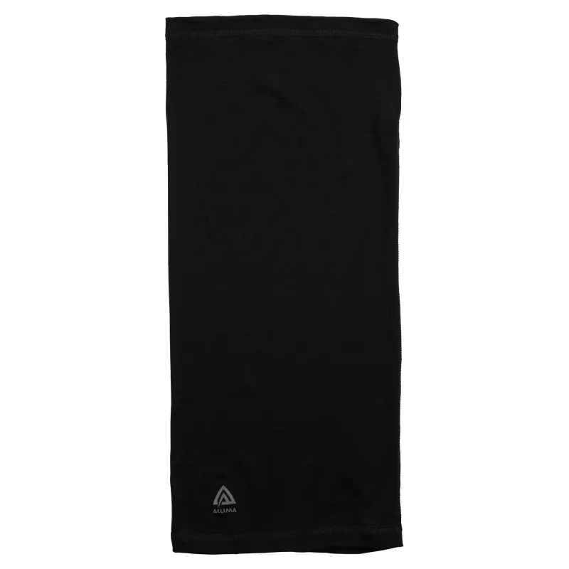 Aclima Headover Buff Lightwool Black