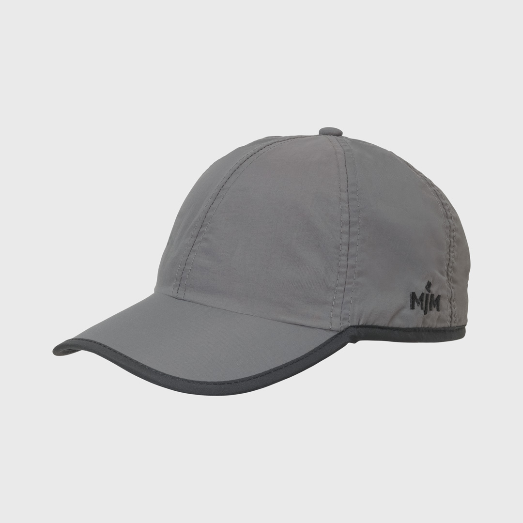 MJM Baseball Taslan Cap Grey