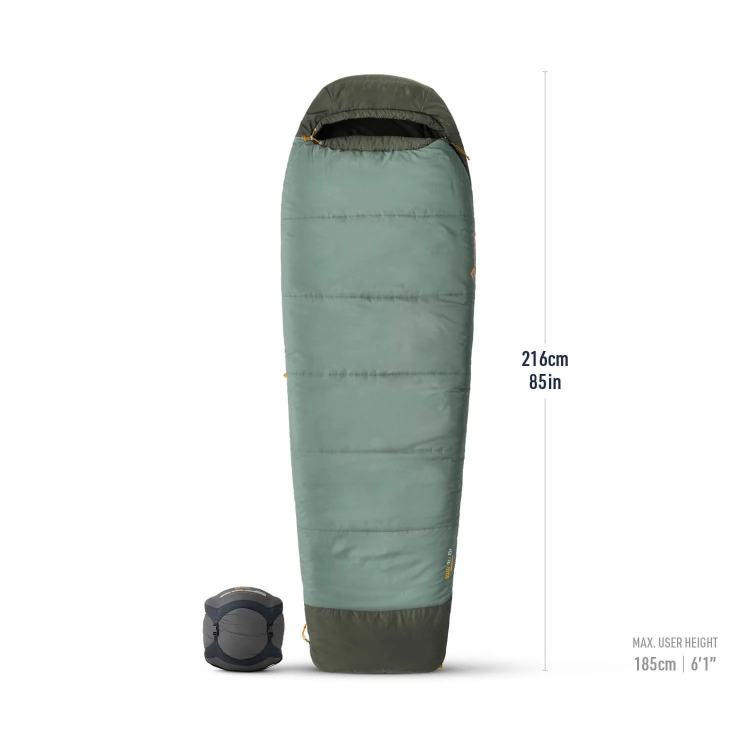 Sea To Summit Boab Synthetic Sovepose -9°C Regular - Laurel Wreath