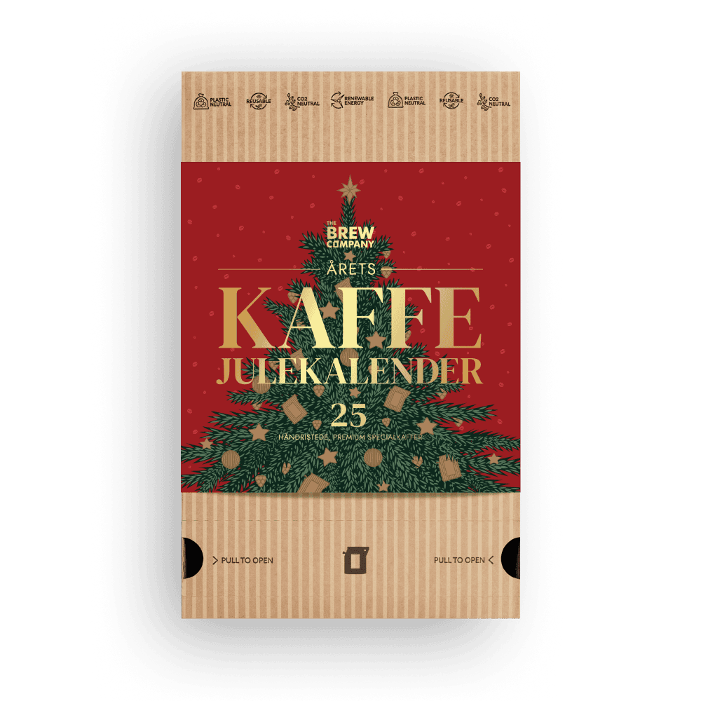 The Brewer Company Julerøde Kaffejulekalender
