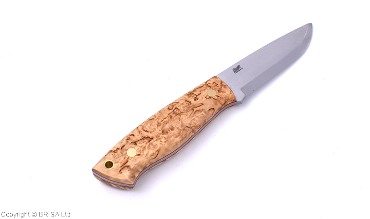 Brisa Trapper 95 Curly Birch Kniv