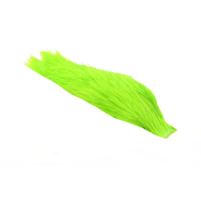 Billede af 1/2 Whiting American Rooster Cape. Fluo Chartreue Green