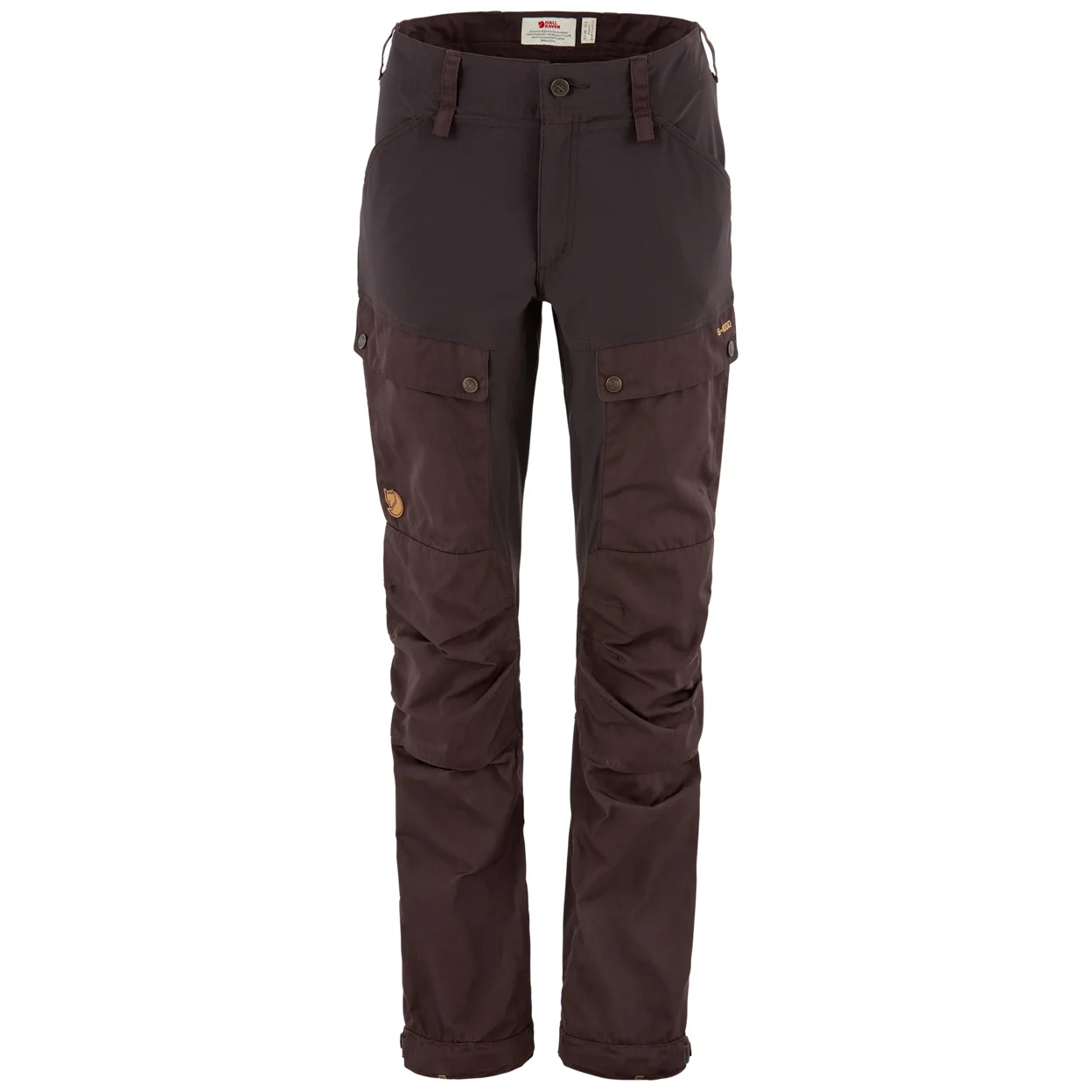 Fjällräven Womens Keb Trousers Curved (Brun (BLACK OAK/294) 34)
