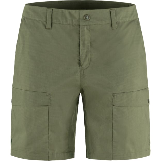 Fjällräven Womens Abisko Hybrid Trail Shorts (Grøn (LAUREL GREEN/625) 36)