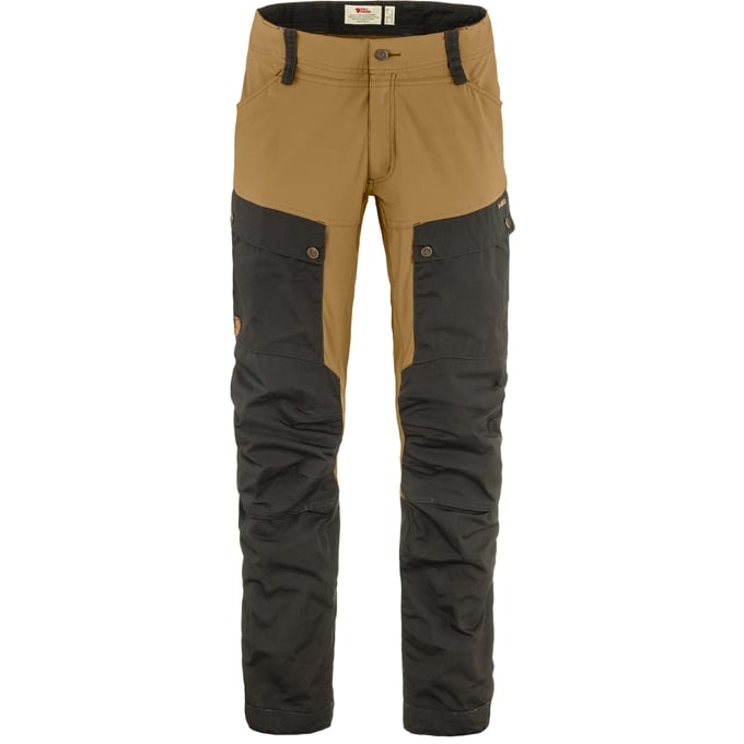 Fjällräven Keb Trousers Reg 2.0 Men Dark Grey - Buckwheat Brown 54