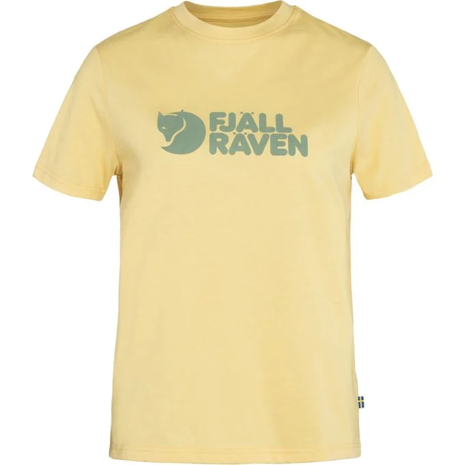 Fjällräven Tee Logo Dame T-Shirt Mais Yellow S