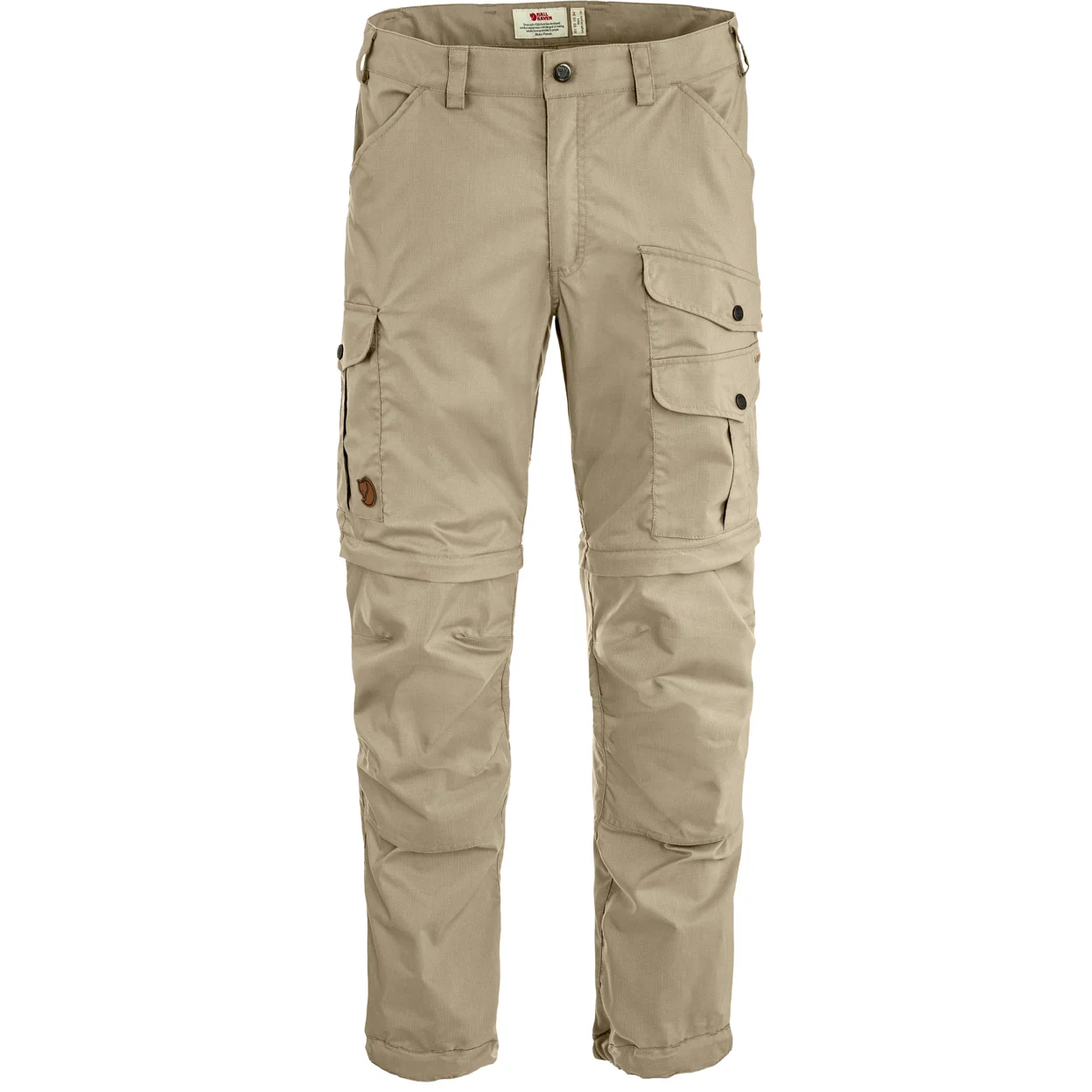 Fjällräven Mens Vidda Pro Lite Zip-off Trousers (Grå (FOSSIL/118) 44 lang)
