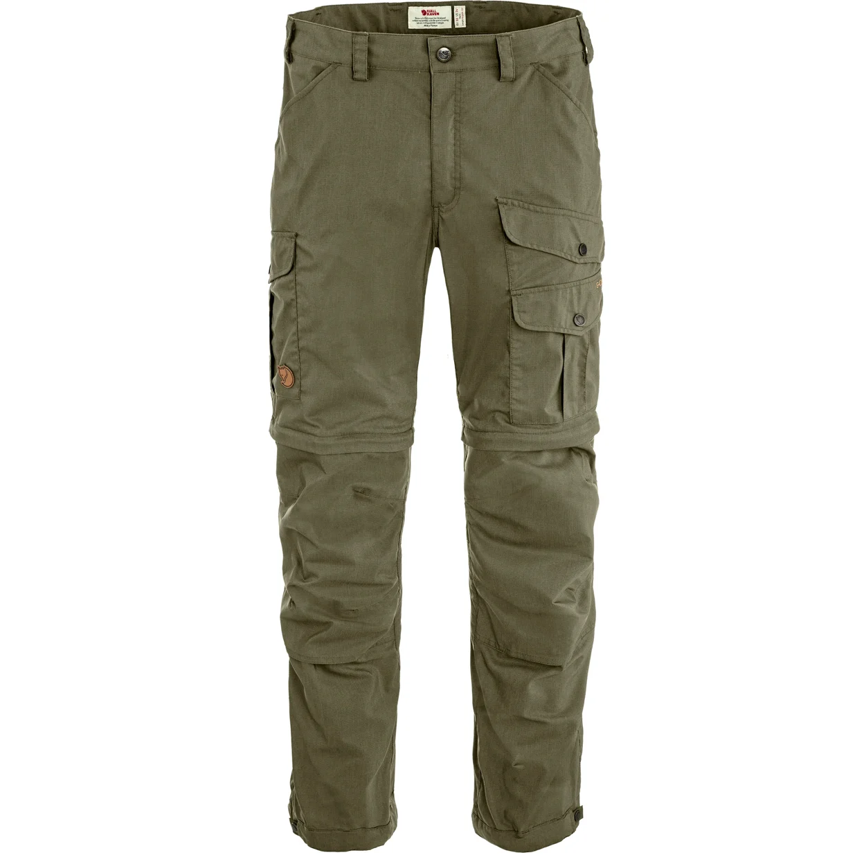 Fjällräven Vidda Pro Lite Zip Off Vandrebukser M Green 50 billede