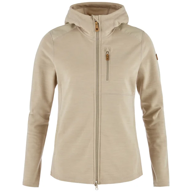 Fjällraven Keb Fleece Hoodie W Fossil M