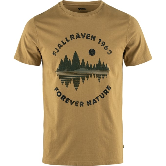 Fjällräven Forest Mirror T-Shirt Herre Buckwheat Brown XXL
