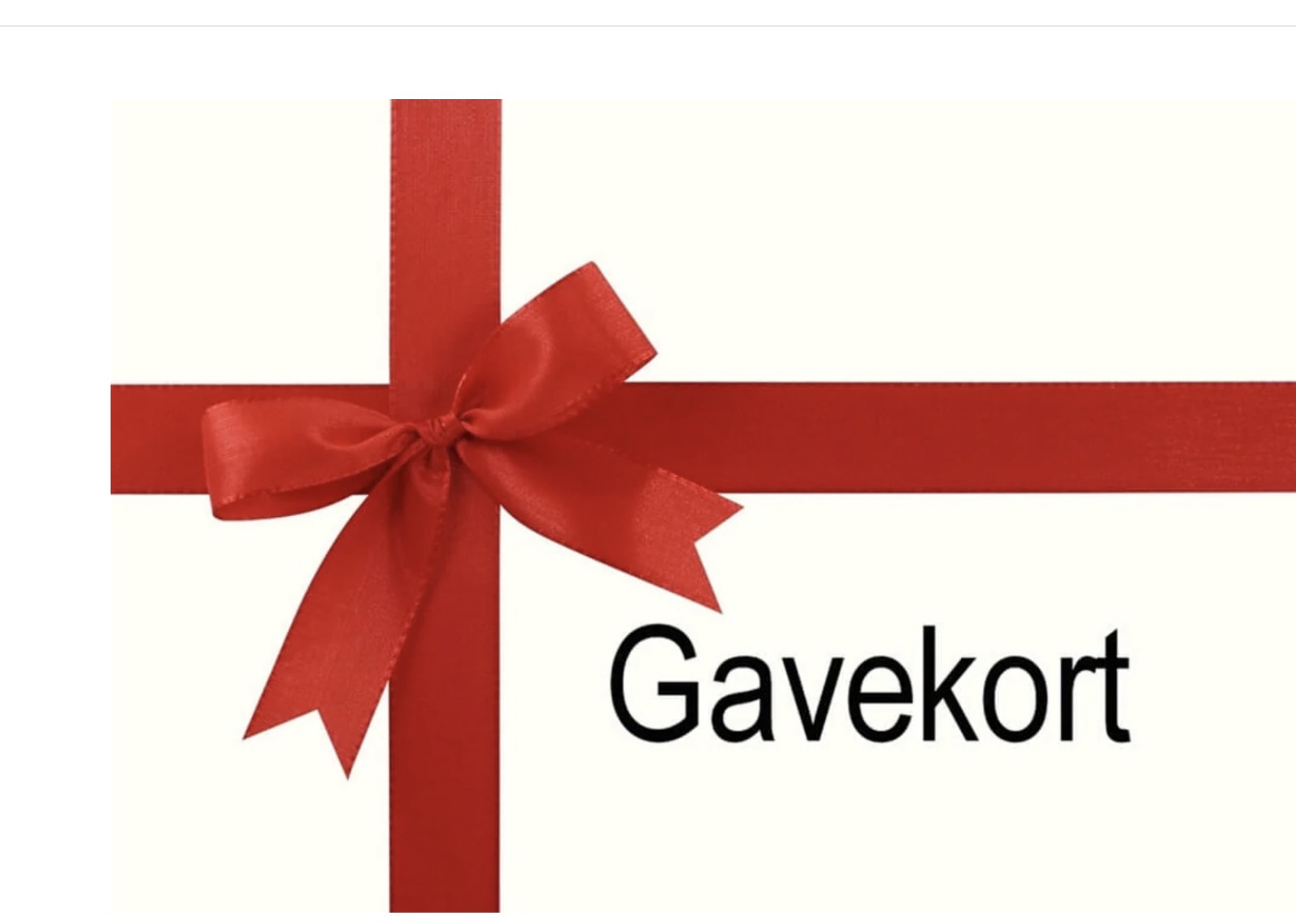 Gavekort