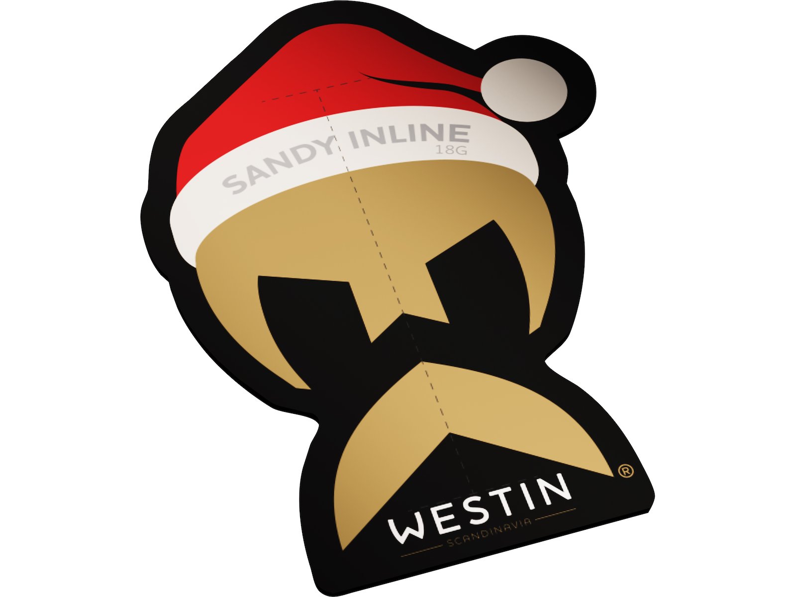 Westin Sandy Inline 18gr Christmas Edition 2026