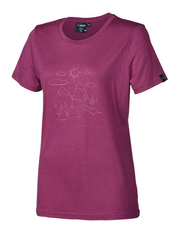 Ivanhoe UW Cilla Adventure T-Shirt W Lilac Rose 44