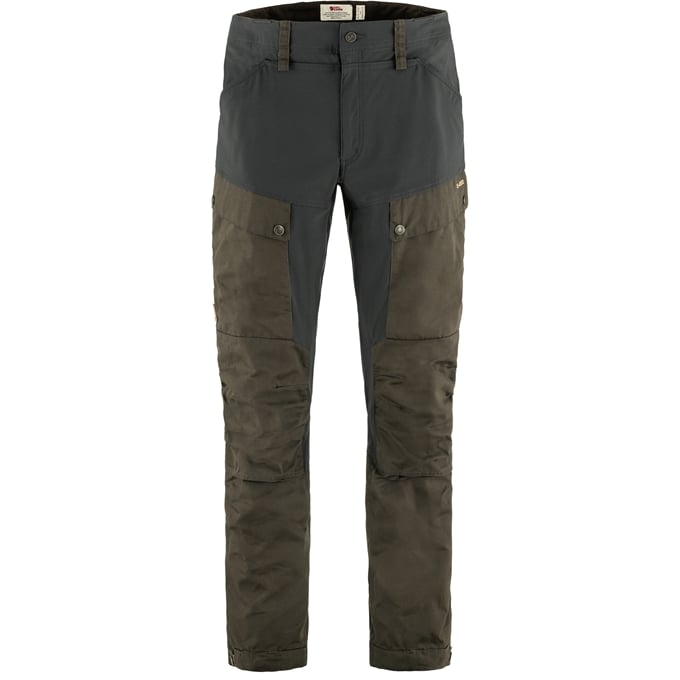 Fjällräven Keb Trousers Reg 2.0 Men Dark Olive - Dark Grey 48