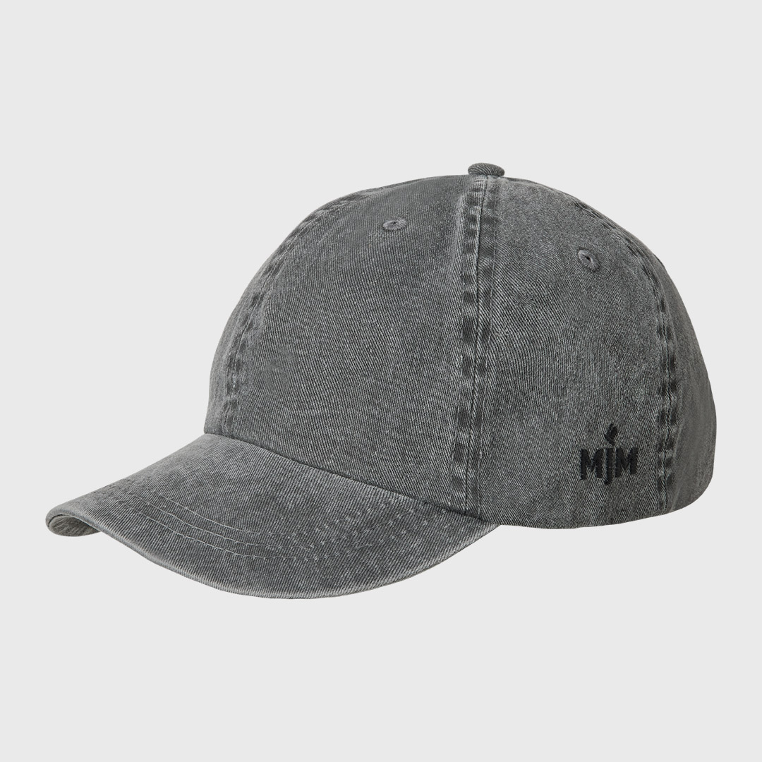 MJM Baseball Dyed Cotton Twill Black