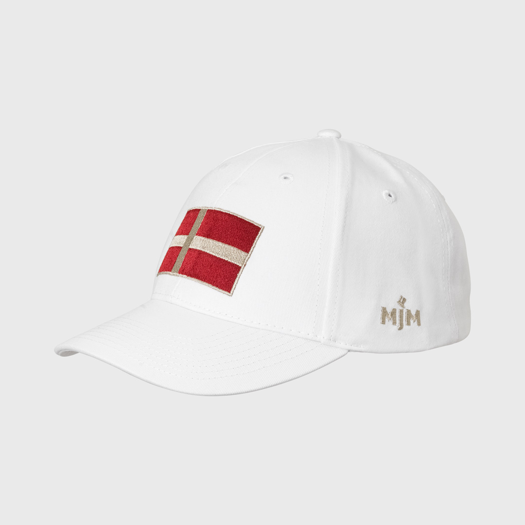 MJM Cotton Denmark Cap White