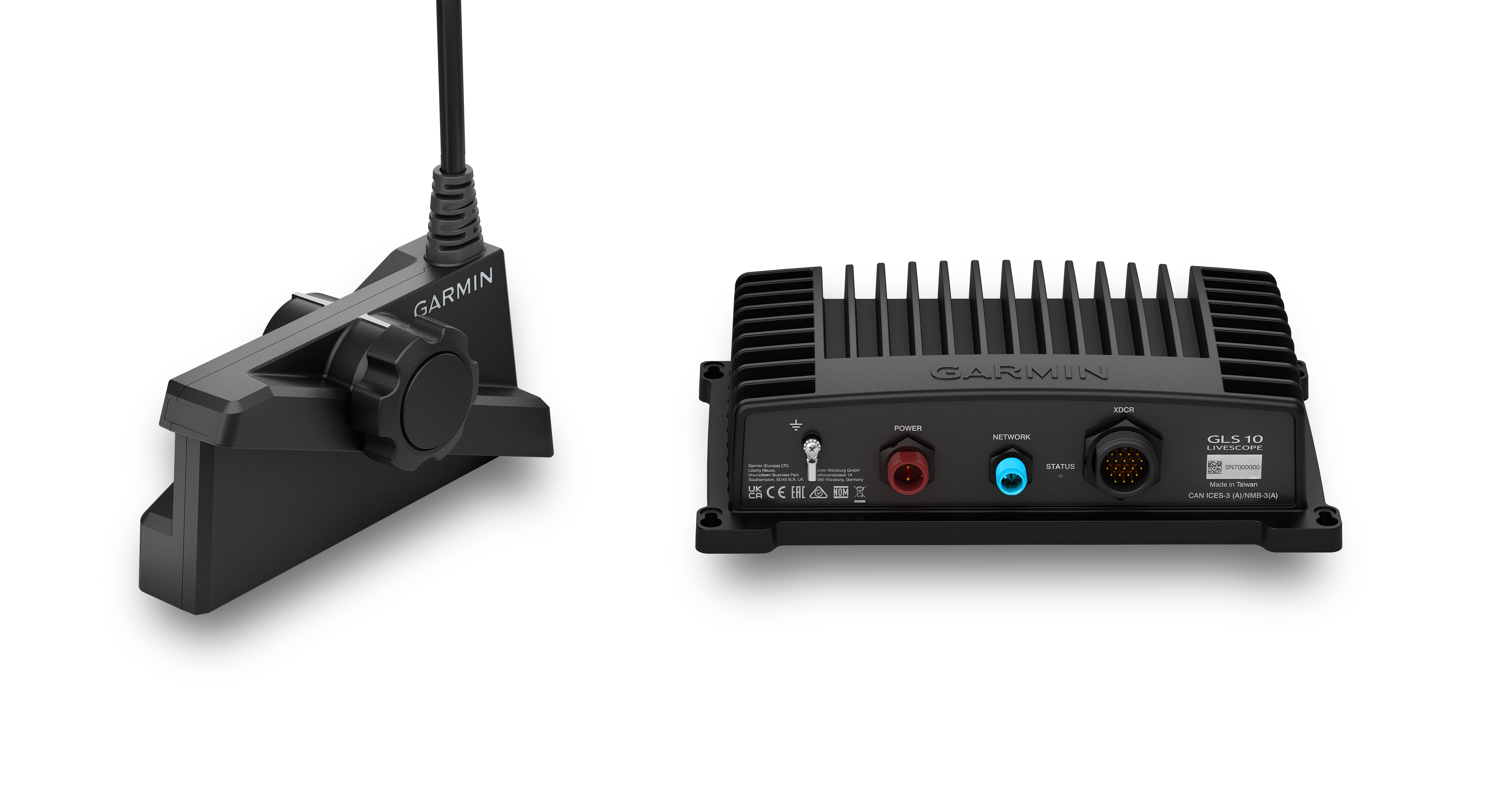 Garmin LiveScope Plus system, med GLS 10 og LVS34 transducer