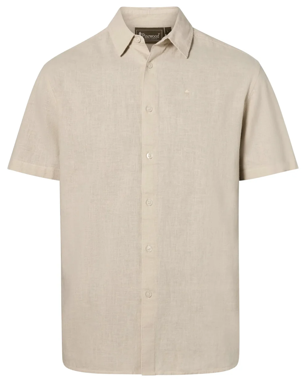 Pinewood Värnamo InsectSafe® Hemp Mix Herre / Mænd-linen beige-L - Skjorter