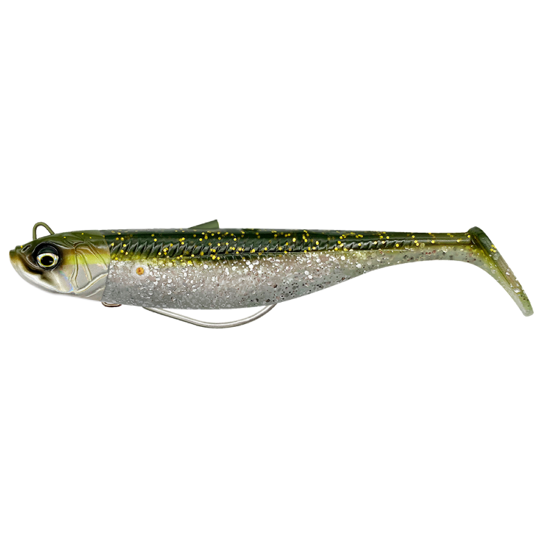 Savage Gear Minnow Weedless 28g Jig Green Silver