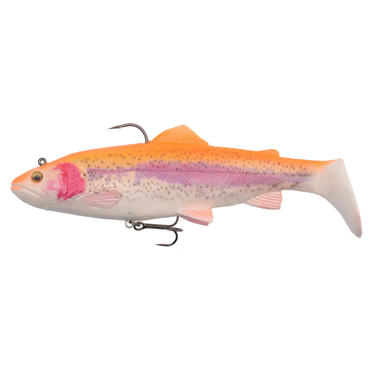 Savage Gear 4D Trout Rattle Shad Golden Albino