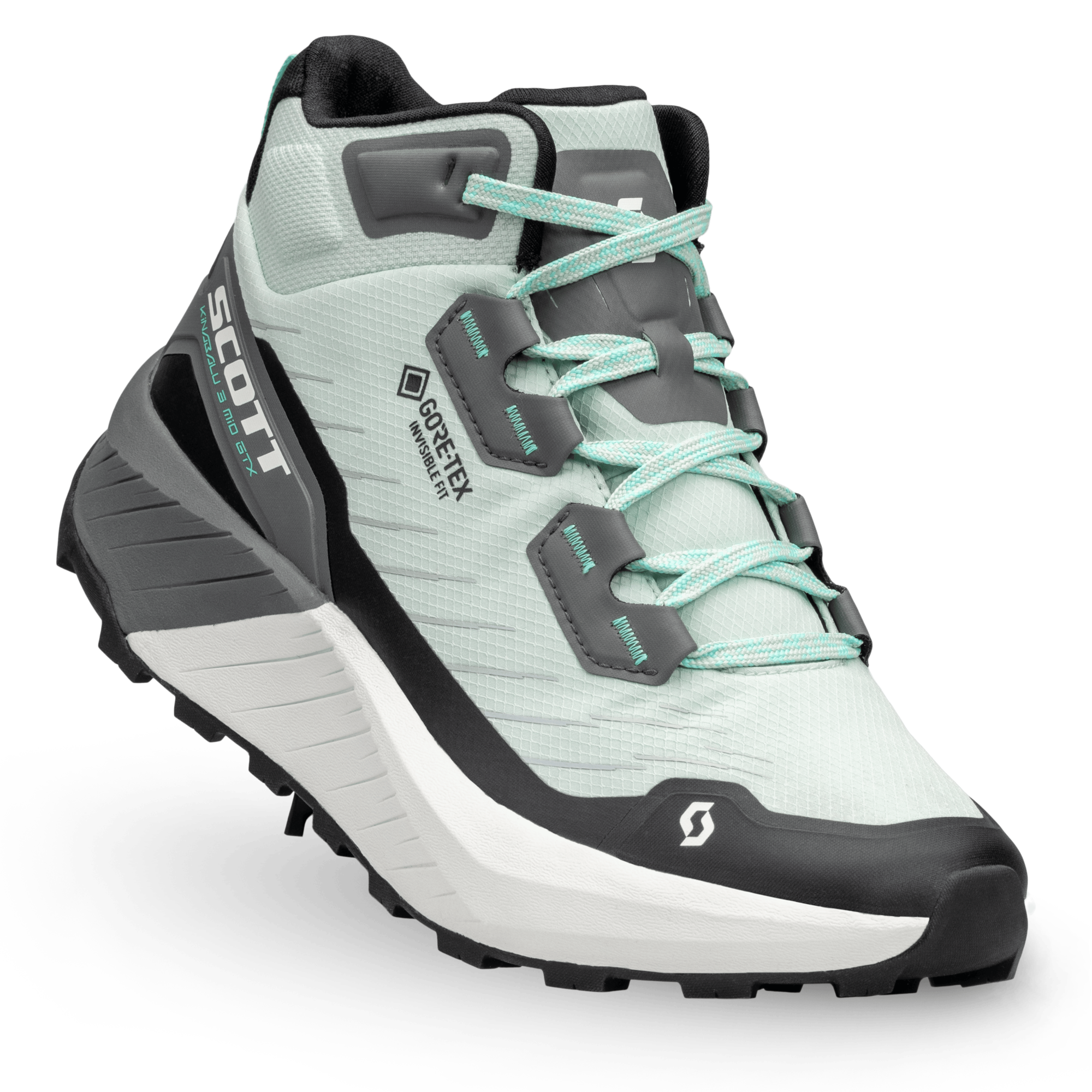 SCOTT Kinablue 3 Mid GTX Sko Women Dry Green / Slate Grey 37,5