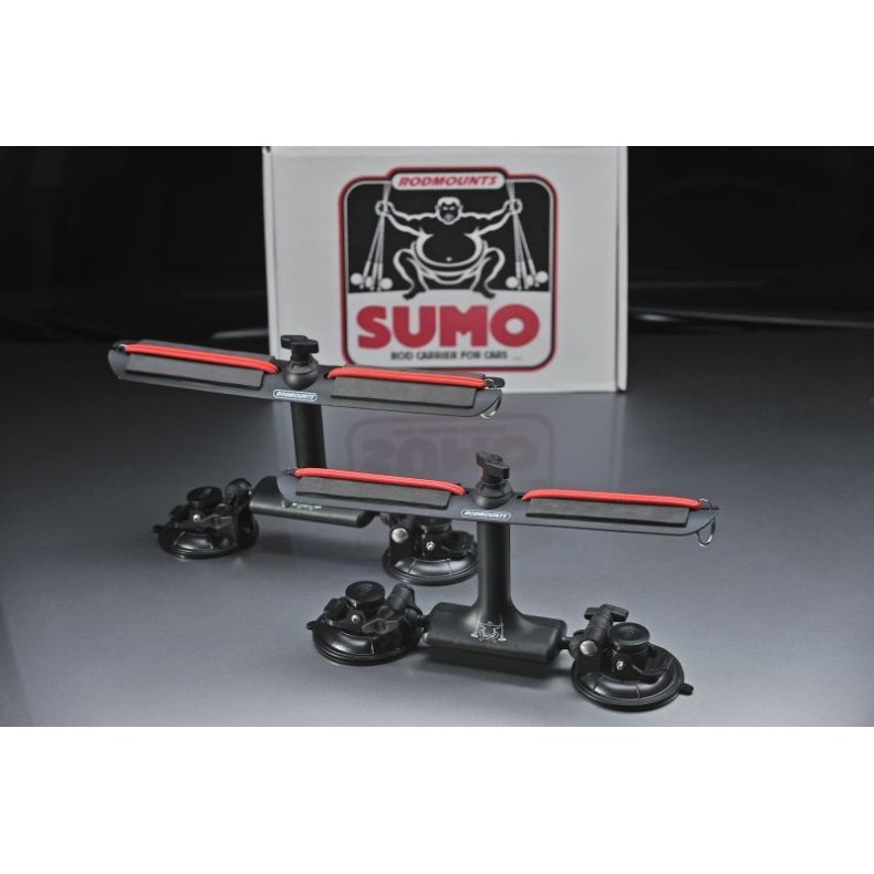 SUMO Suction Mount Rod Carrier Stangholder Till Bil