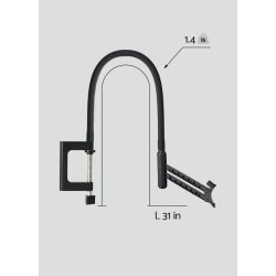 Deeper Flex Arm Mount 2.0 til Flydering-Bd-Kajak