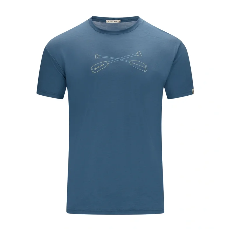 Aclima LightWool 140 Classic Tee Oars T-Shirt M