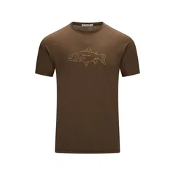 Aclima LightWool 140 Classic Tee Salmon M