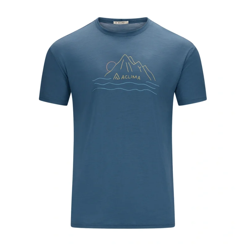 Aclima LightWool 140 Classic Tee Sunset T-Shirt M