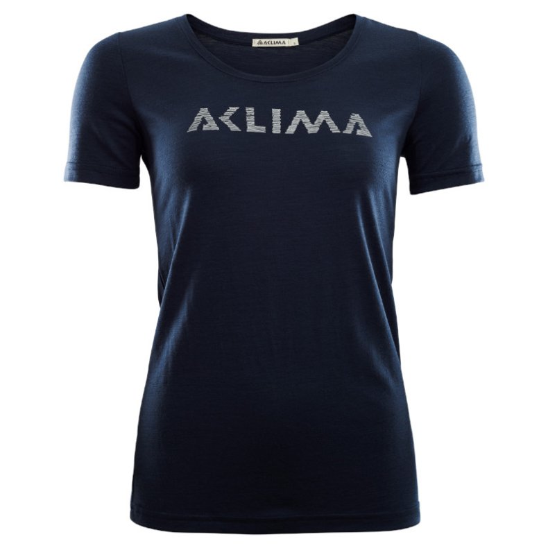Aclima Logo Dame Lightwool T-Shirt XL