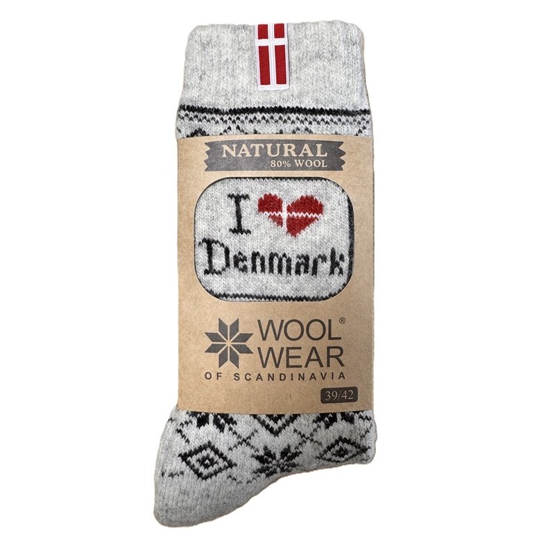 Charm �I Love Denmark� Uldsok