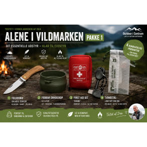 Alene i vildmarken pakke 1