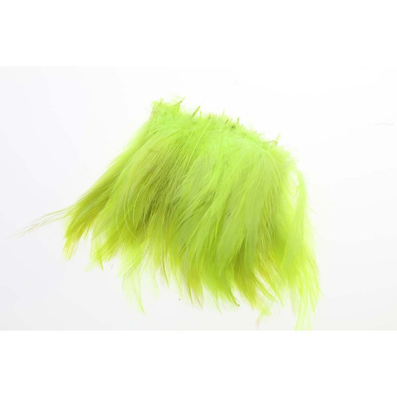  Cock Hackles Fluo Chartreuse