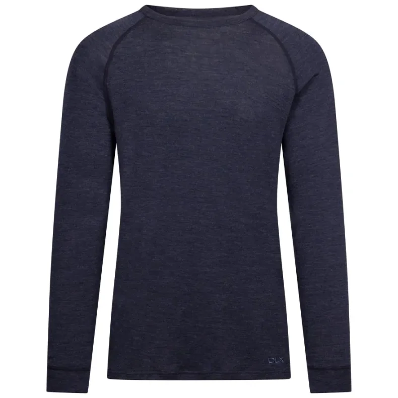 DLX Demian Unisex Base Layer Set Navy Marl