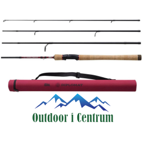 Abu Diplomt V2  Spinnestang incl Transportrr