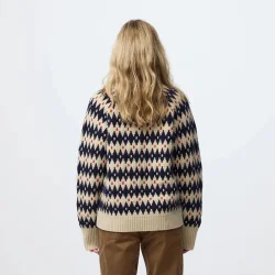 Fj�llr�ven �vik Jacquard Knit Sweater W