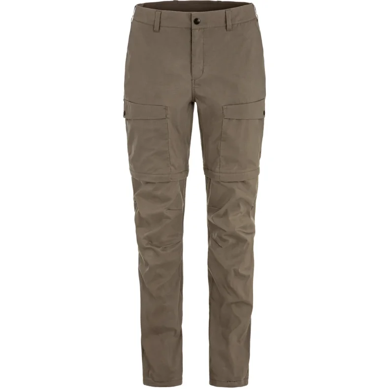 Fj�llr�ven Abisko Trail Zip Off Vandrebukser W Brown