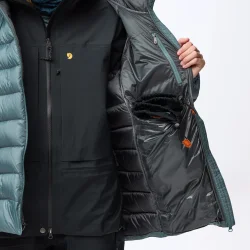 Fj�llr�ven Bergtagen Down Jakke W Numbus Blue