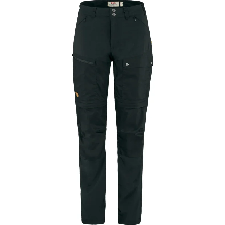 Abisko Midsummer Zip Off Bukser Black 40