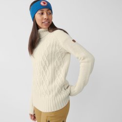 Fjllrven vik Cable Knit Roller Neck Dame