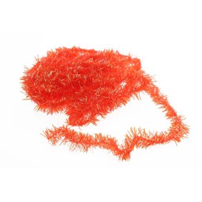 Cactus Chenille Fl Orange 15mm