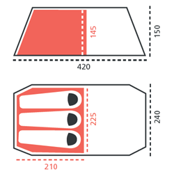 Grand Canyon Robson 3 Pers
