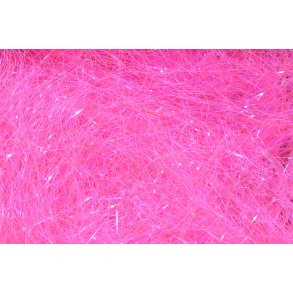 Hareline Ice Dub Flo Hot Pink