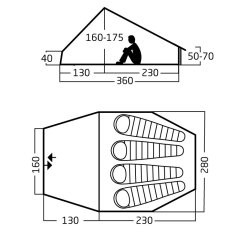 Jarnvid 8 Technical Bomulds Telt