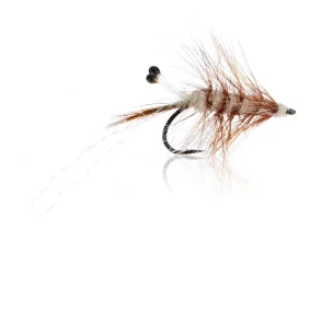 Polar Chenille Shrimp - White Kystflue