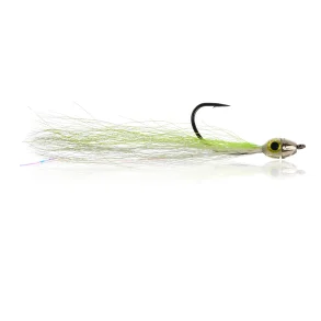 Jiggy White/Chartreuse  Kystflue