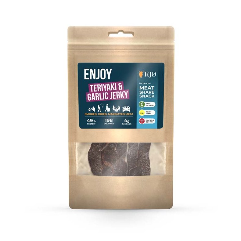 KJ Beef Jerky Teriyaki / Garlic