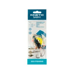 Kinetic Sabiki Tournament Surf Spin&Turn Fladfiskforfang